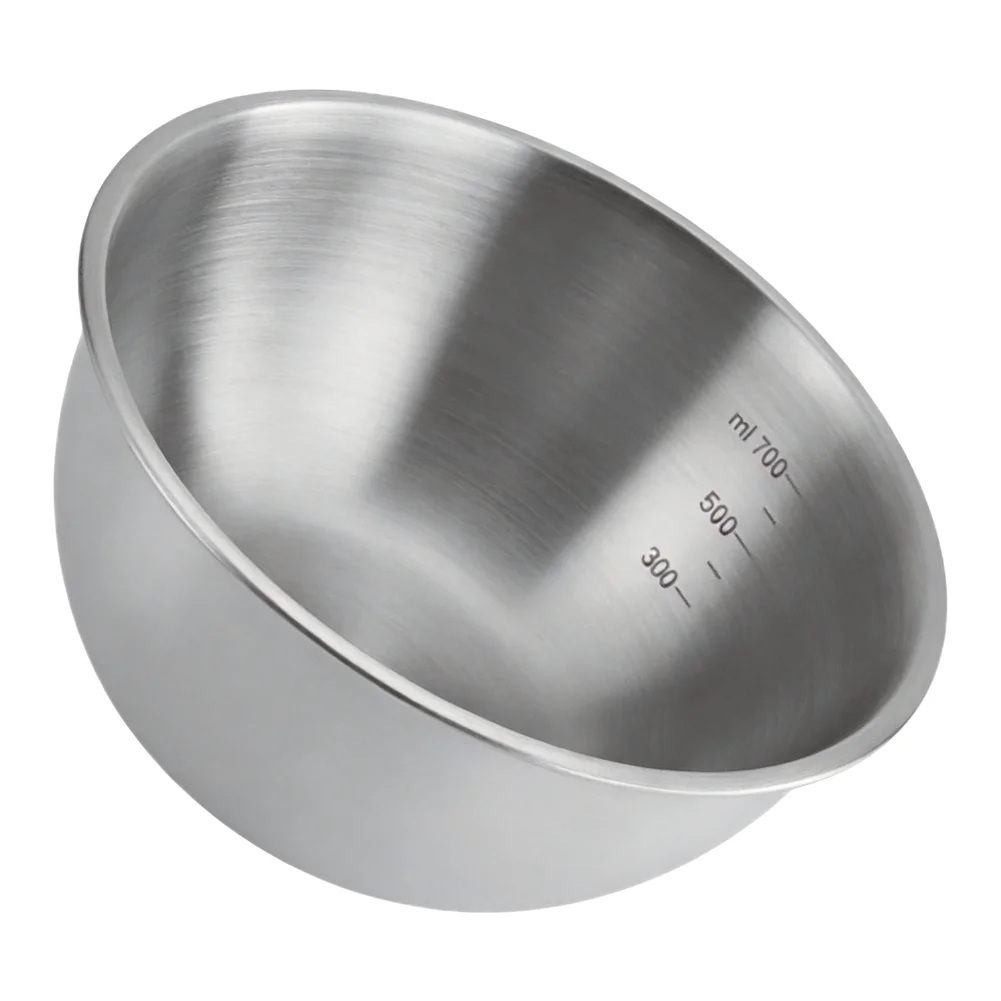 Stainless Steel Mixing Bowls Set 3 Pcs Non Slip Dough Bowls for Baking Salad Tossing and Food Prep Kitchen Use