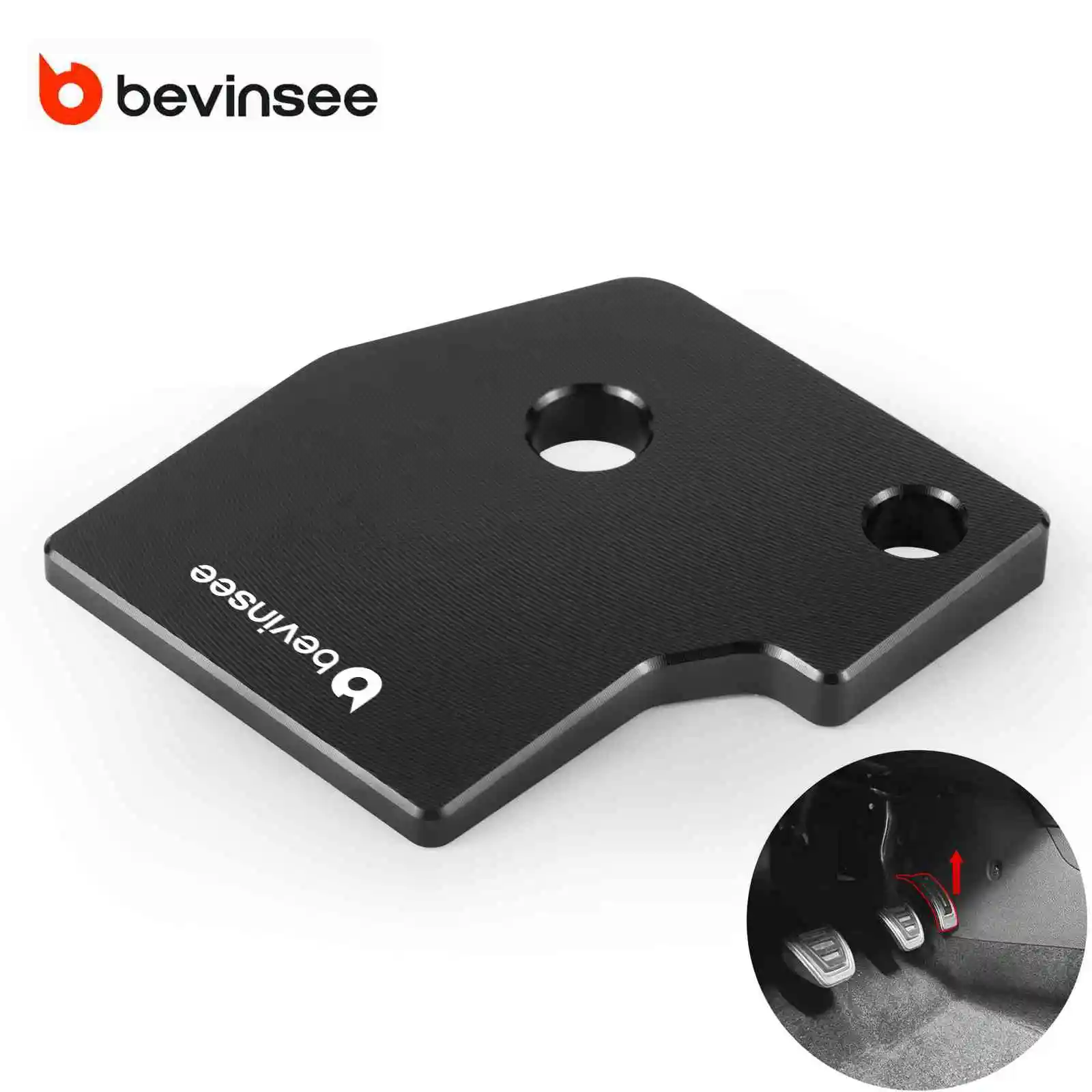 Gas Pedal Spacer Kit for VW for Golf MK7 MK8 GTI R Alltrack Sportwagen, MQB MQB EVO — Throttle Pedal Spacer Replace 5Q1723503F/H