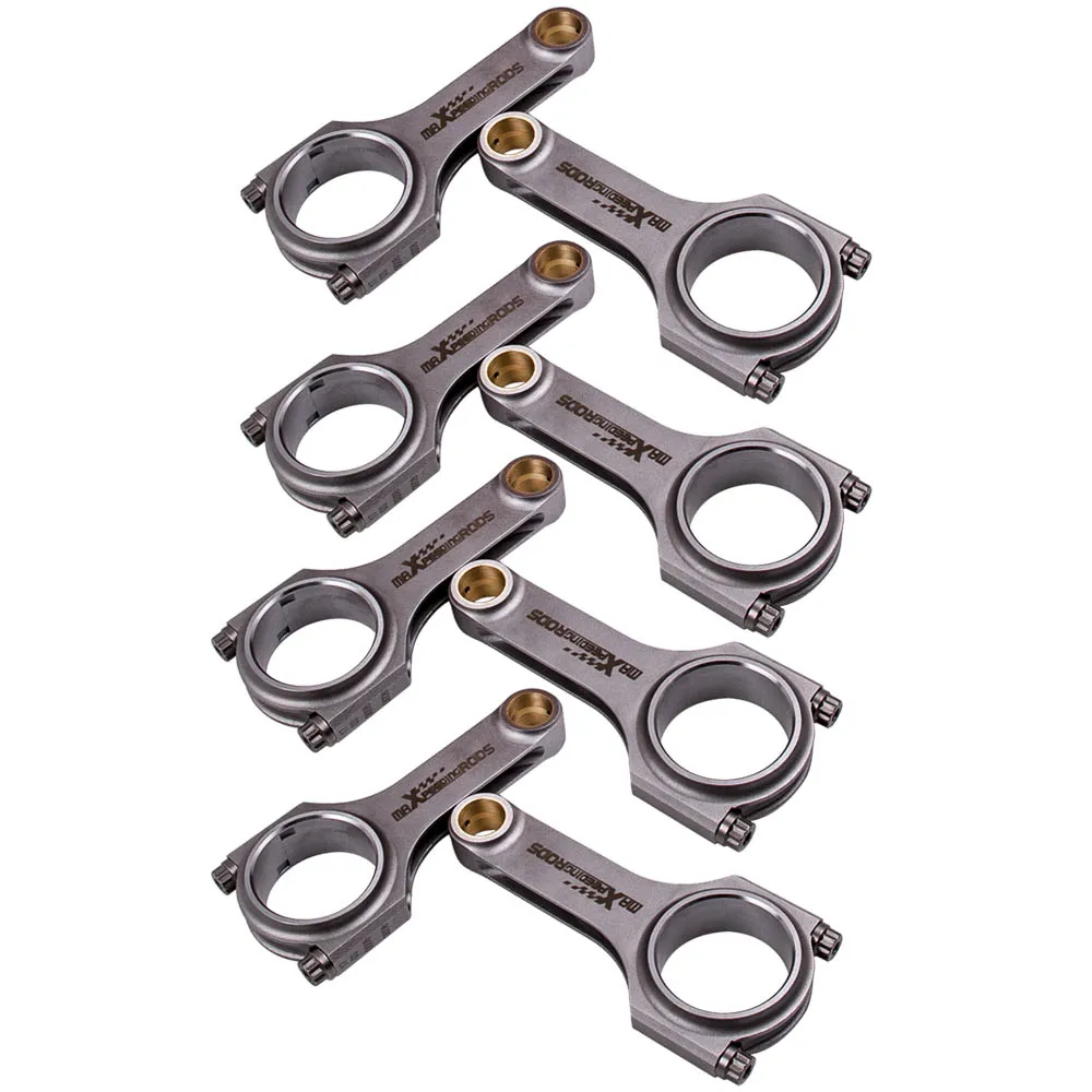 4340 EN24 H-Beam Connecting Rods for Chevrolet Chevy Small block V8 ARP 8740 6