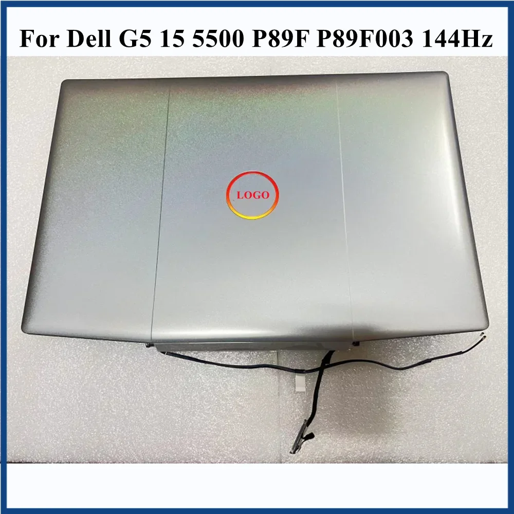 for Dell G5 15 5500 5590 15.6 inch IPS  Panel Display LCD Screen Complete Assembly Upper Part FHD 1920x1080