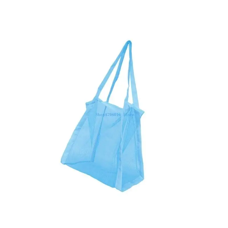 Bolsa armazenamento brinquedos areia para família para famílias e malha resistente à água para aventuras praia e ao