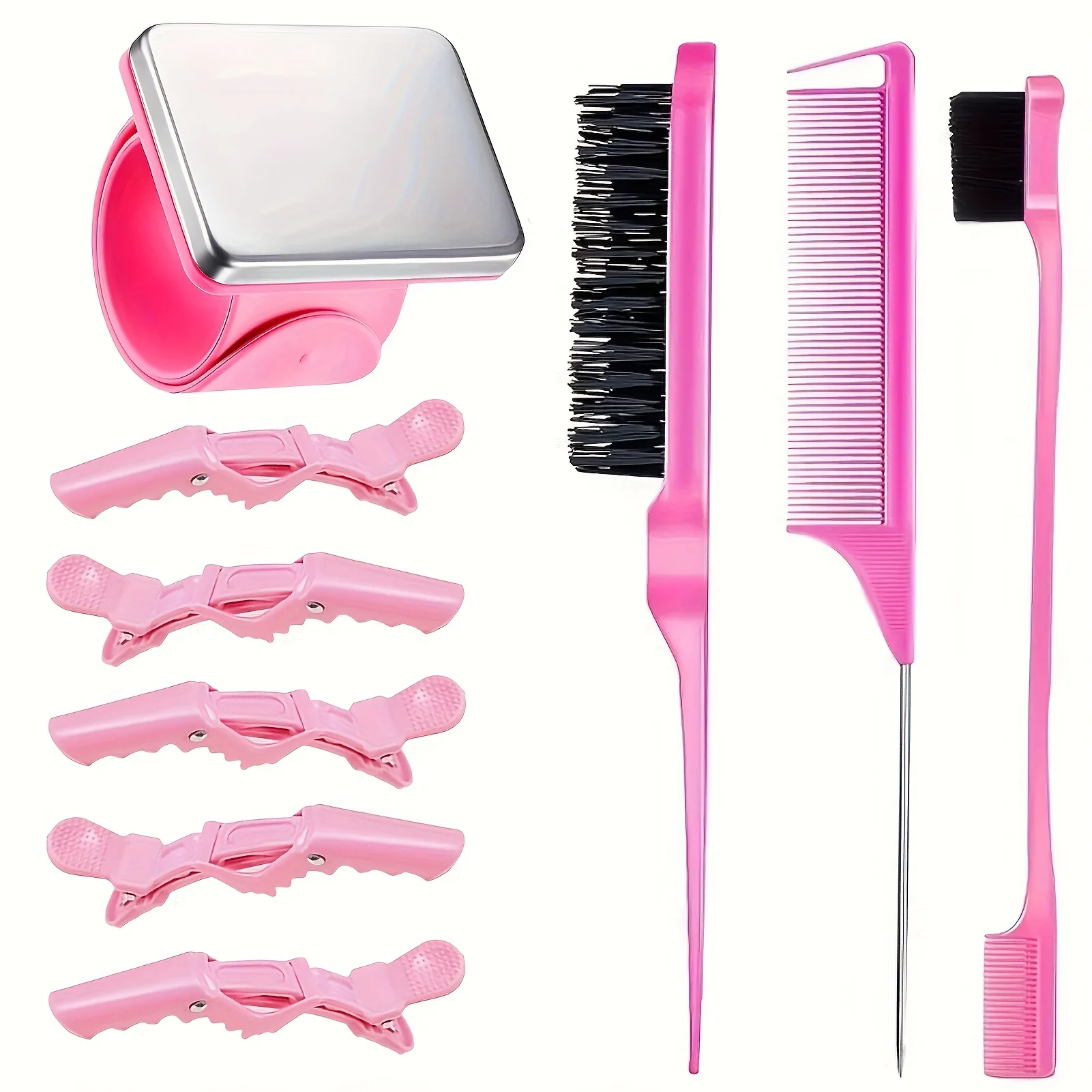 Frisurset mit Kamm und Clip, ideal für Feiertage, Partys und den täglichen Gebrauch, geeignet für alle Frisuren