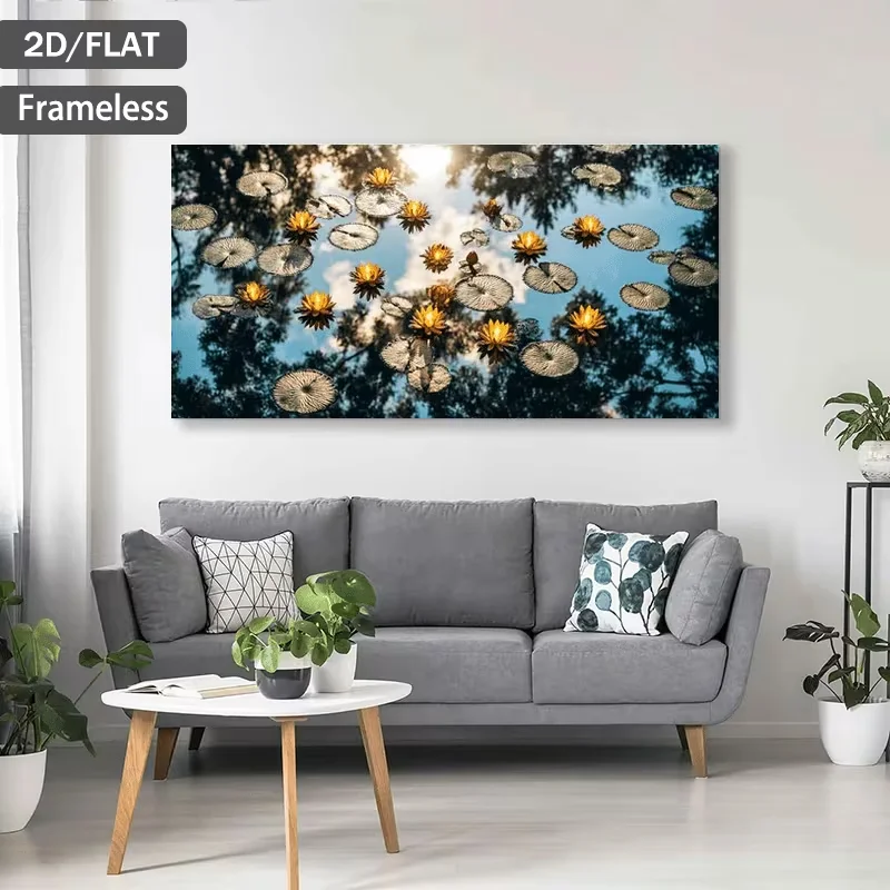 2D Flat, 2D Flat, 2D/Foldable 1pc Frameless Canvas Poster And Print 2D Flat, 2D Flat 1pc 27.56 X 55.12 Inches/70 Cm X 140 Cm Fra