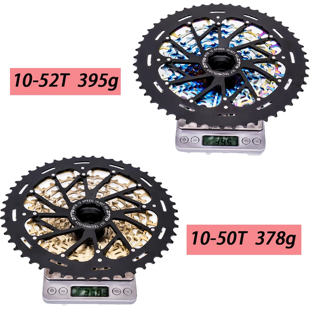 ZTTO ULT MTB Bike 12 Speed 10-50T/52T Cassette Bicycle Freewheel Ultimate XD Compatible Sprocket Ultralight 12V K7 For Eagle Gx