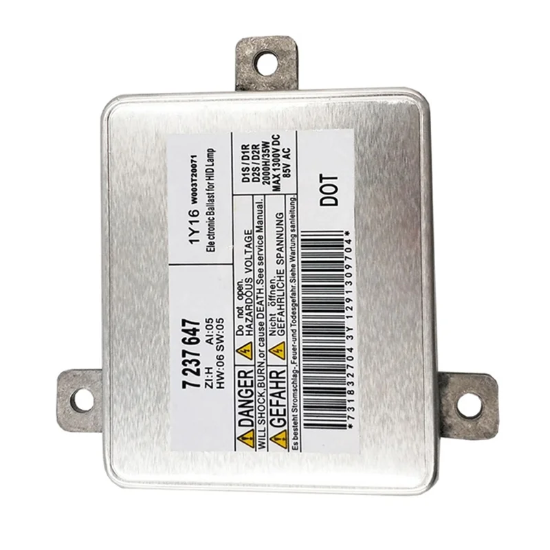 A85E-NEW HID زينون العلوي الصابورة وحدة 7317408 63117237644 لسيارات BMW 2 3 5 6 7 X1 Z4 E90 F10 F11 F01 F07 130732926301