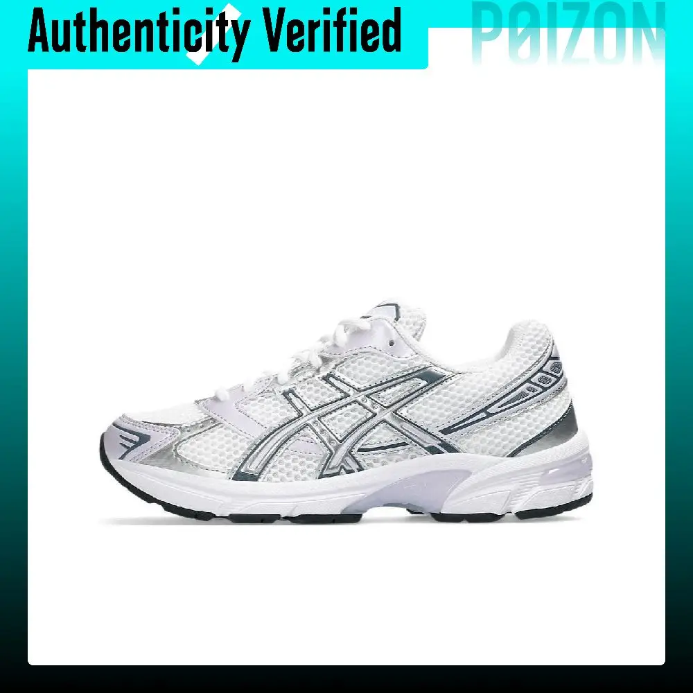 ASICS Gel 1130 Low top City Commuting Running Shoes Unisex White Silver Purple 1202A164-113