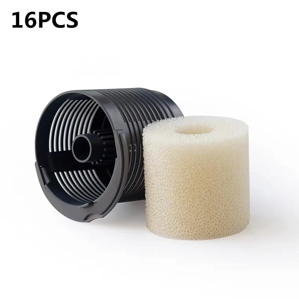 New Pack of 16 Compatible Foam Filter for Eheim 2618080 Aquaball 2208/2210/2212 60/130/180 Biopower 160/200/240 Aquarium Filter