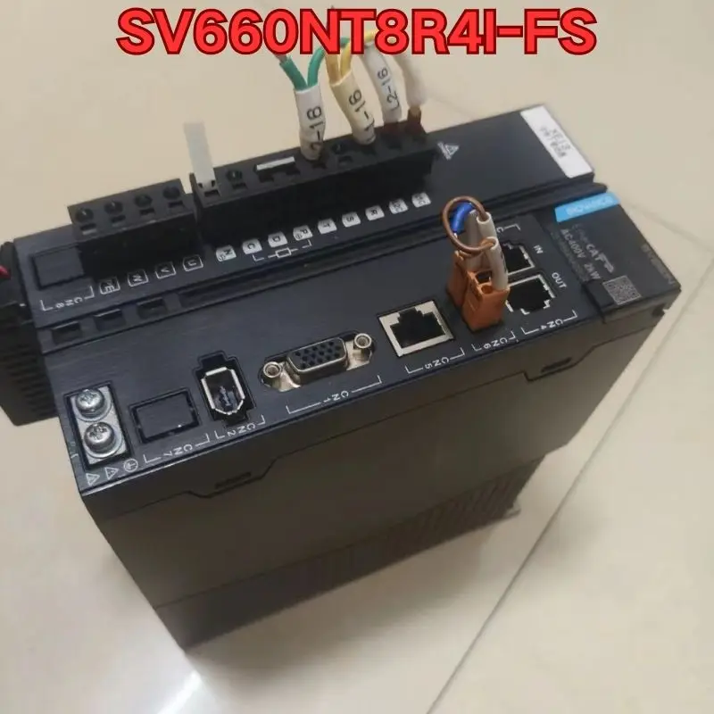Second-hand SV660NT8R4l-FS servo drive function test is normal The latest quotation in November 2025