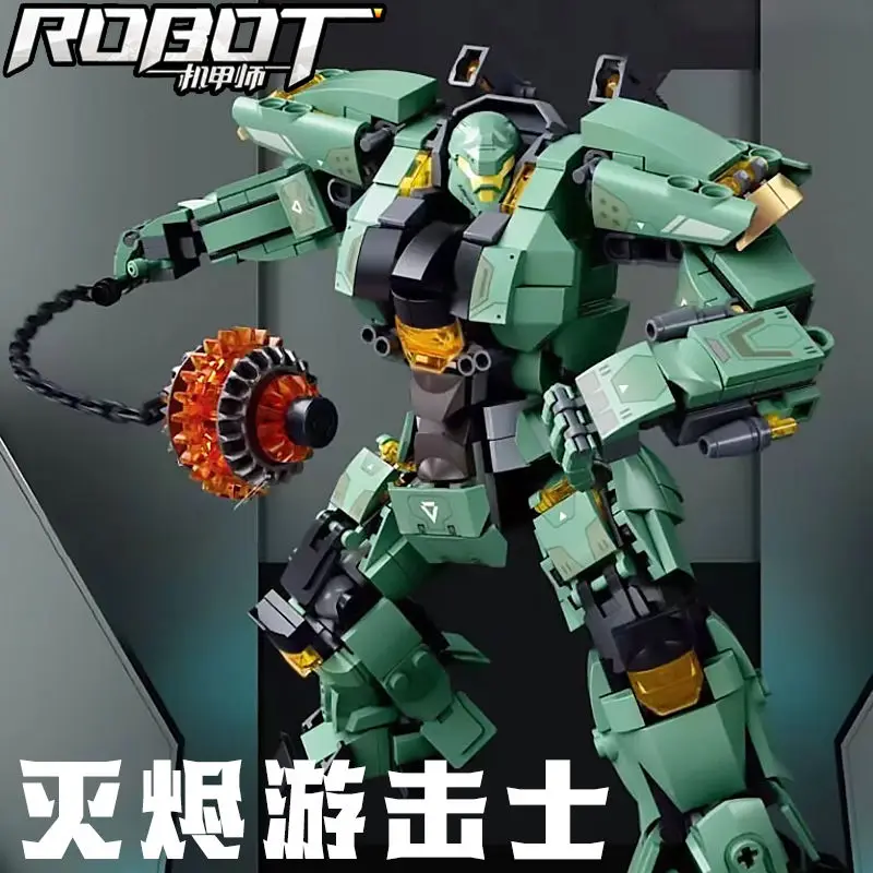 Pacific Rim Gipsy Avenger anime peripheral cartoon mecha assembled desktop model ornaments boys educational toys birthday gift