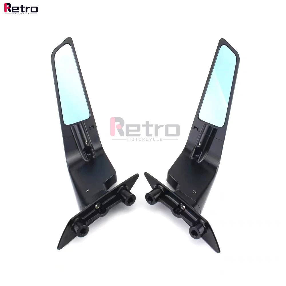 2023 T MAX 560 Accessories Stealth Fixed Wing Motorcycle Rearview Mirrors For YAMAHA TMAX560 T-MAX560 TMAX Retrofit Parts