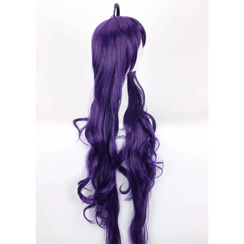 

2025 22 Seraph Of The End Asuramaru Cosplay Wigs Long Purple Heat Resistant Synthetic Hair + Wig Cap