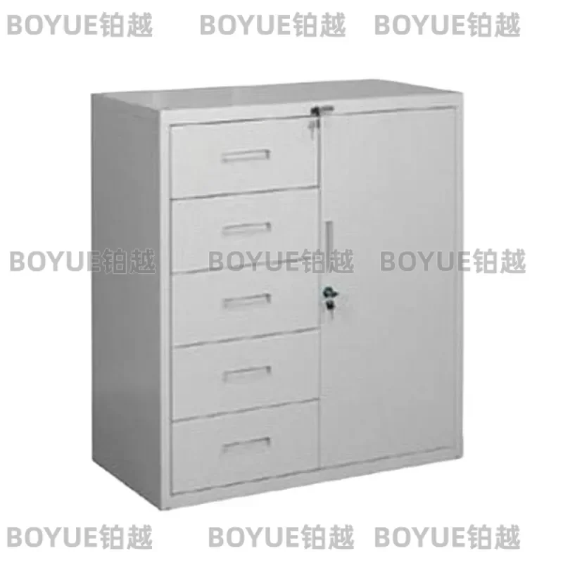 Steel Filing Cabinet Office Storage Locker Metal Document Organizer Secure Drawer Unit for Home Business Workspace