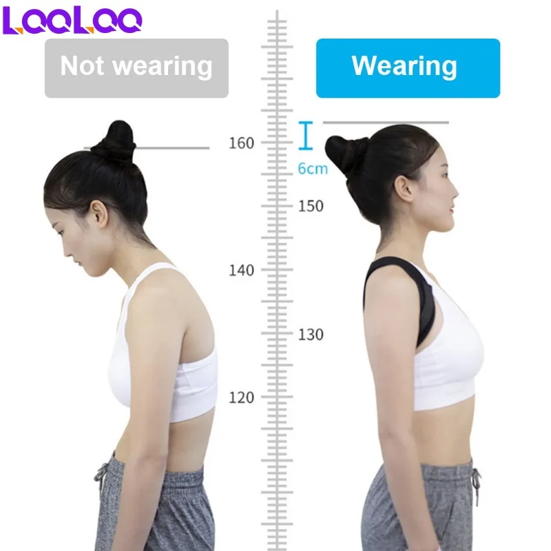 1Pcs Adjustable Posture Corrector Back Support Strap Brace Shoulder Spine Support Lumbar Posture Orthopedic Belts for Men Women