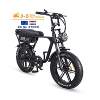 EU OUXI C63 Fatbike Elektrische Fiets Fietsen Moped Dirt Hybrid Bike Eu Magazijn Fatbike Electric Electrische Fiets V20