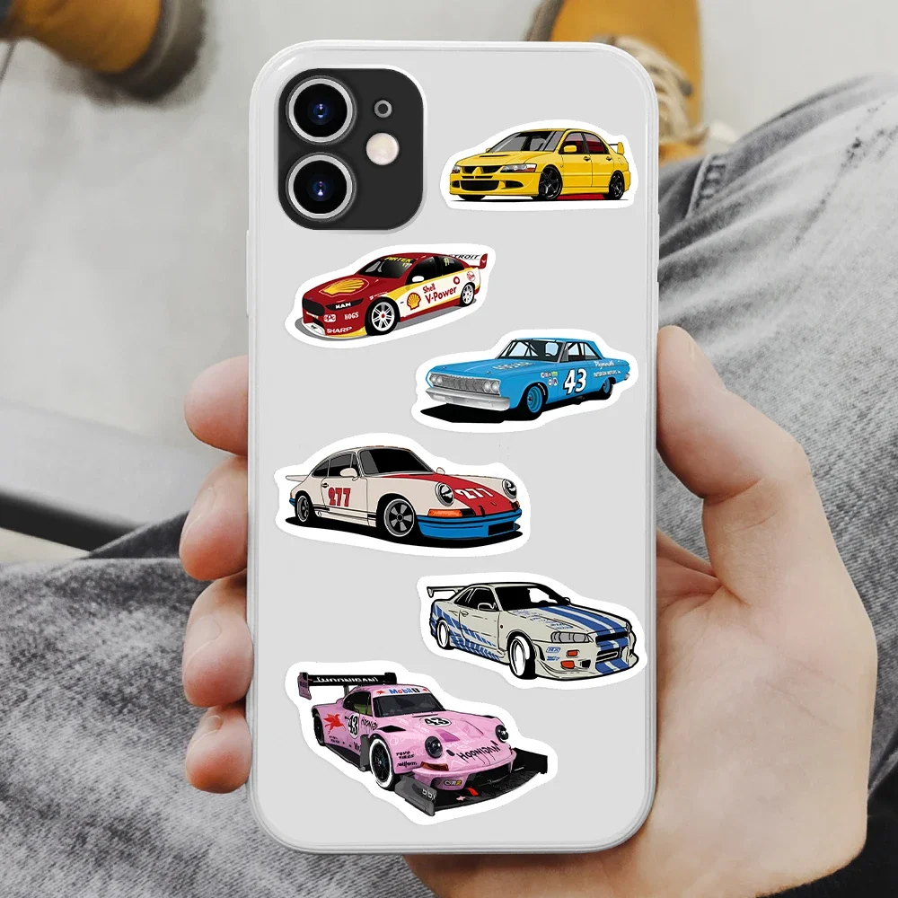 JDM Racing Car Stickers Supercar Vintage Sport DIY Toy Gift Decal Graffiti for Phone Luggage Laptop Helmet Skateboard Waterproof