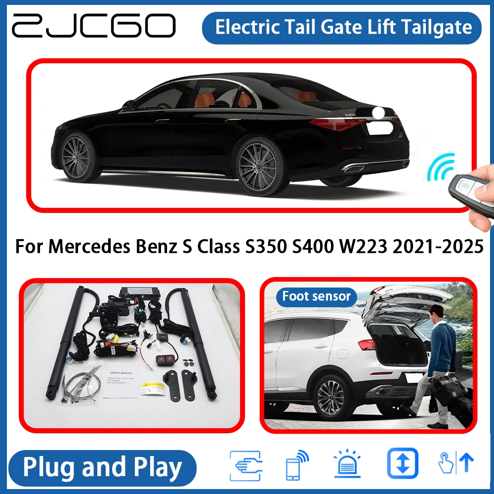 

for Mercedes Benz S Class S350 S400 W223 2021-2025 Powered Tailgate Power Liftgate Electric Tail Gate Lift Assisting System
