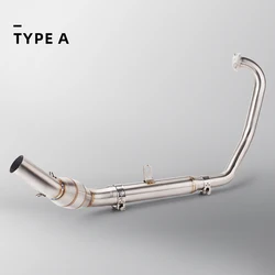 For CFMOTO 250NK 300NK 250SR 300SR 300SS Complete Exhaust System Header Mid Link Pipe 51mm Muffler