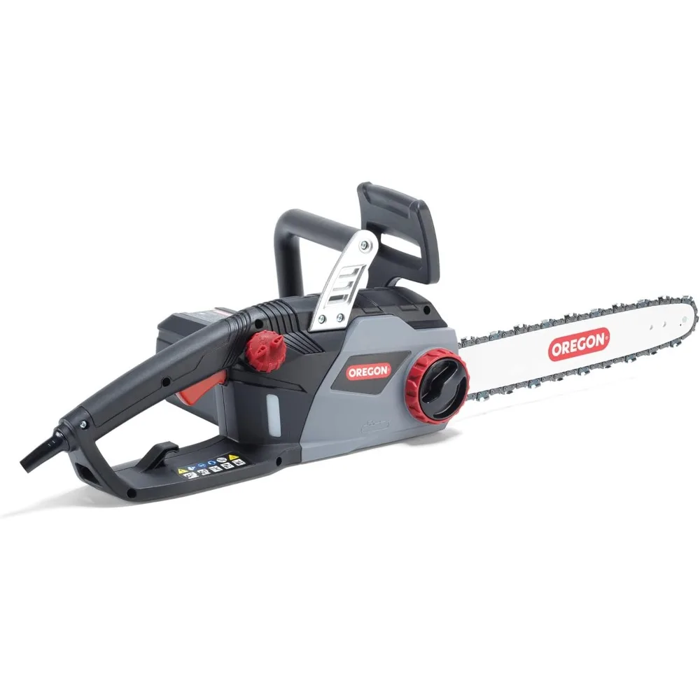 CS1400 15 Amp Electric Chainsaw, Powerful Corded Electric Saw with 16-Inch Guide Bar & ControlCut Saw Chain