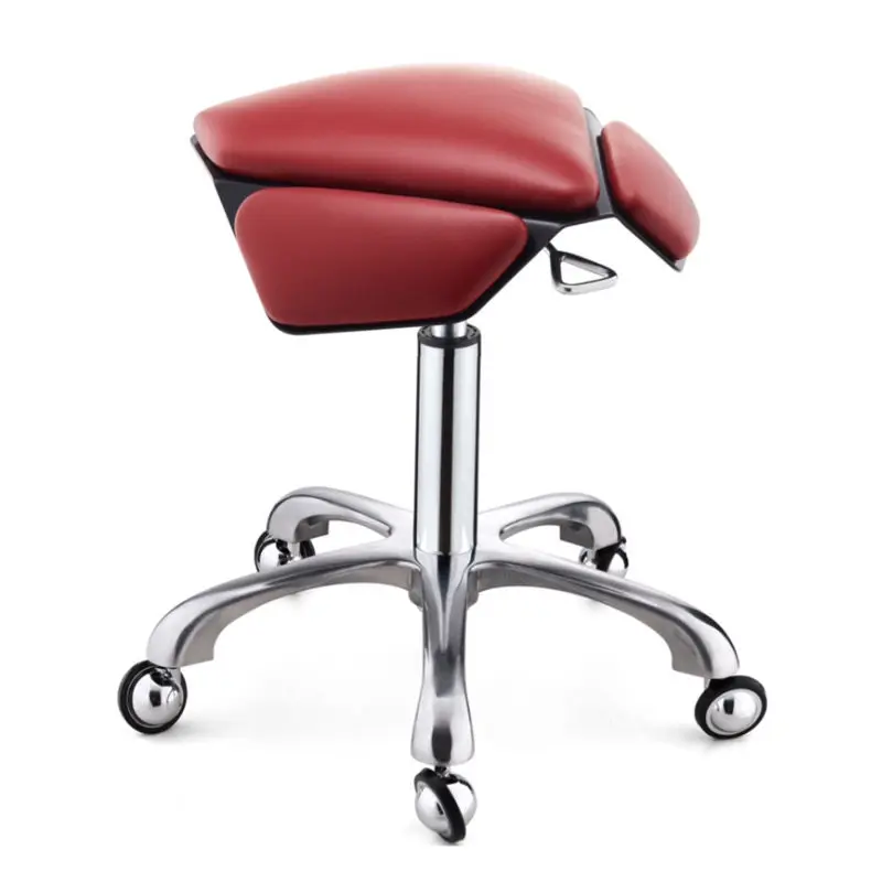 Professional Modern Commercial Stainless Steel Swivel Salon Chair Hydraulic Pump Base for Hairstylists Barbershop Beauty Salons