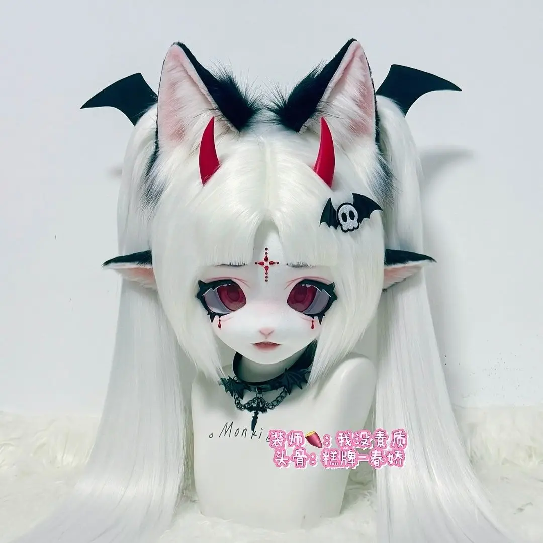 Primary Kigurumi Headbase Mask Fursuit Character Human Kig Head Young Girl Mask Anime Cosplay Accessories  Lightweight Edition