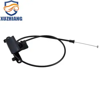 51237164798   รถHood ReleaseสายจับสีดําสําหรับBMW X5 X6 E70 E71 E72