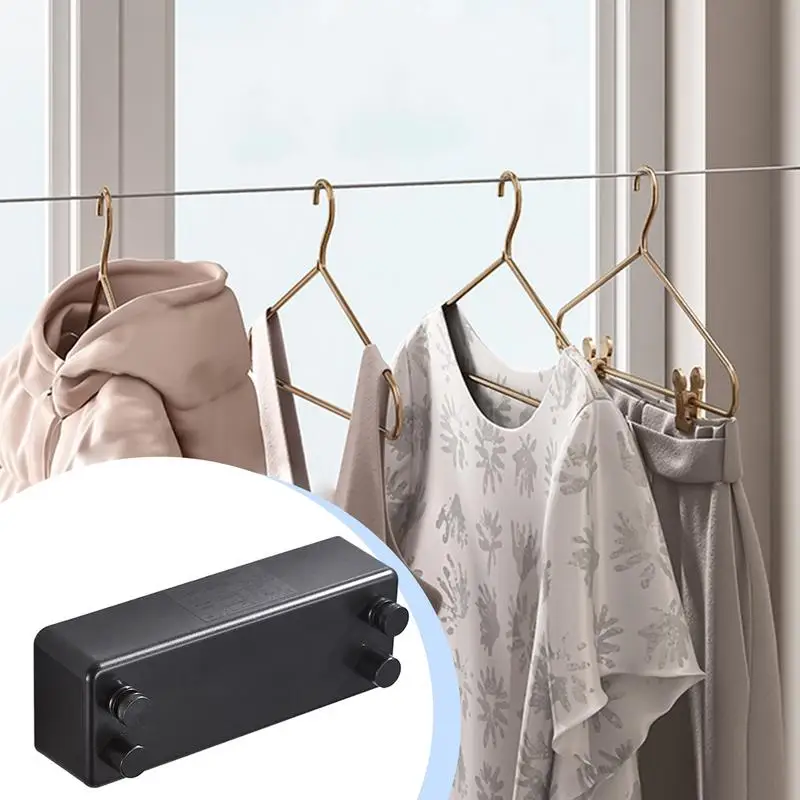 Wall-Mounted Drying Rack Clothing Lines No Punching Stainless Steel Clothes Dryer Rack Retracting Clothing Drying Lines For