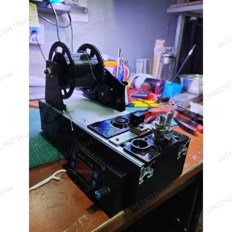 PET Bottle to 3D Printing Filament Extruder, Desktop Plastic Recycling Machine with Micro InjectionMoldingforVariableConsumables