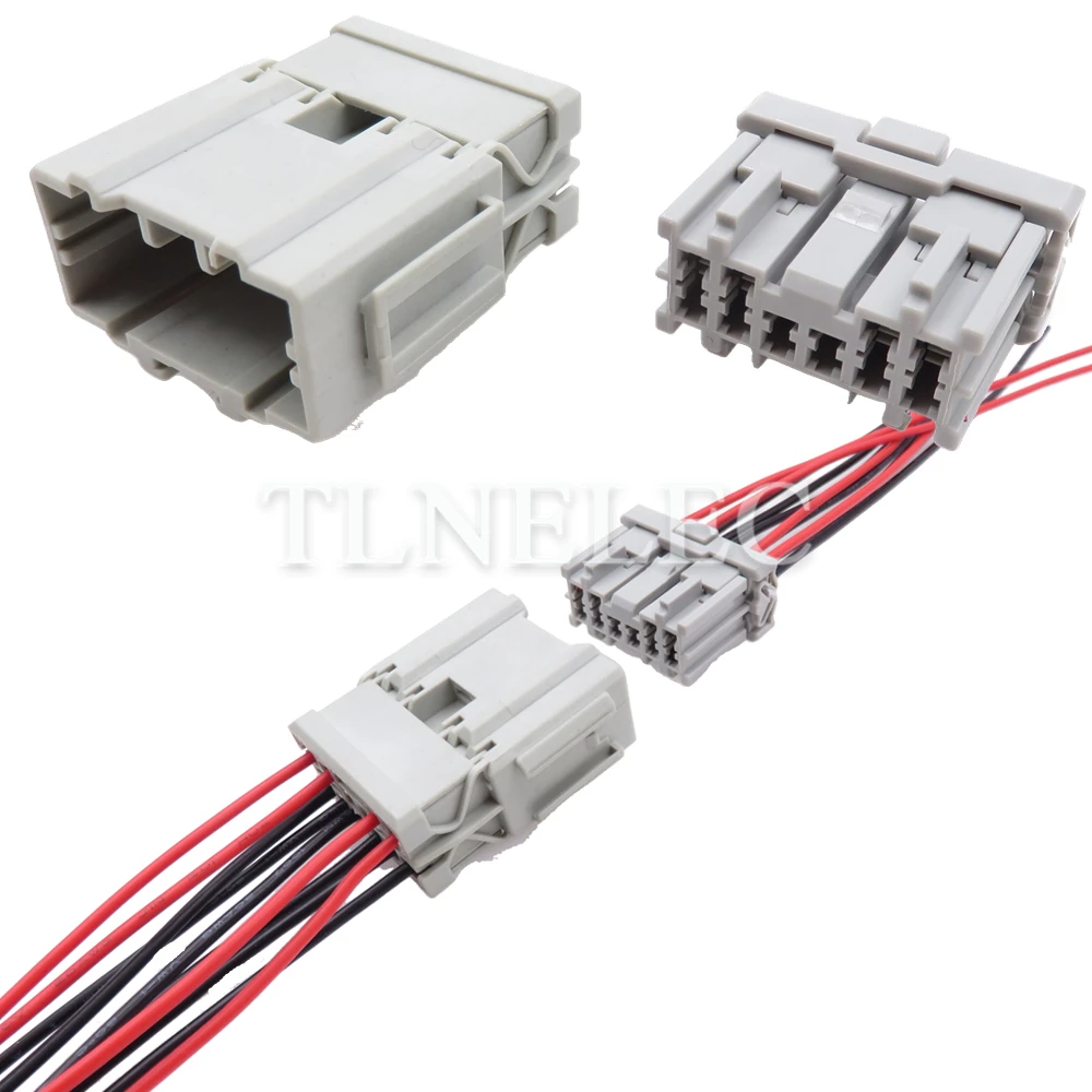 10 Pin Way Automotive Male Female Wiring Harness Socket with Wires Auto Electrical Connectors 6098-0249 6098-0250