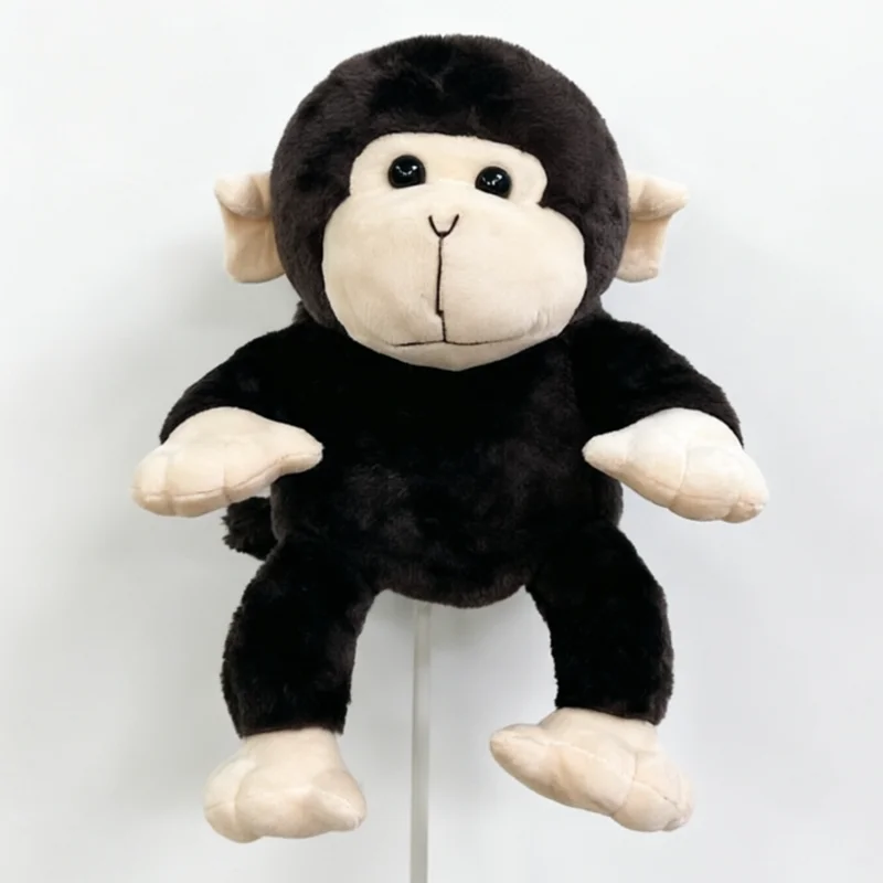 Tianwell Golf Driver Headcover Cute Playful Personalised Monkey Plush Cartoon Animal Lightweight Golf Club Headcover - view 2