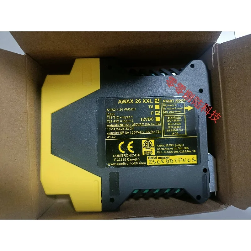 COMITRONIC-BTI Safety Switch Relay AWAX26XXLP 24VDC