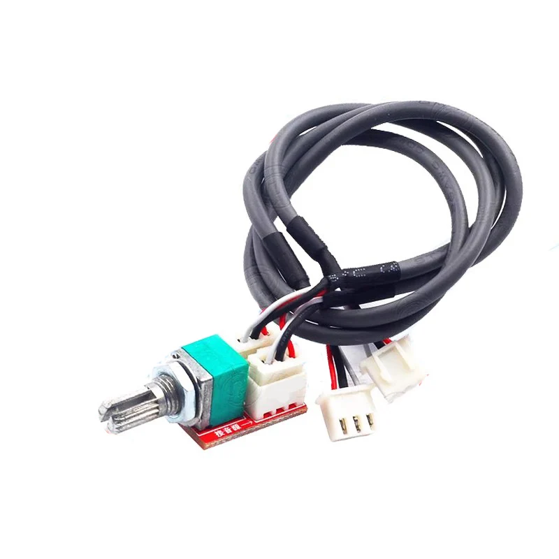 Volume potentiometer duplex 50K adapter board with 300mm shielded wire DIY audio power amplifier board module accessories