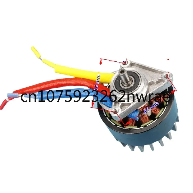 Imagem -06 - Brushless Power Outer Rotor Motor para Garden Tool Serra Elétrica Cortador de Grama Corte de Hélice Puxando Net Barco Dc18v 36v 300w 500w