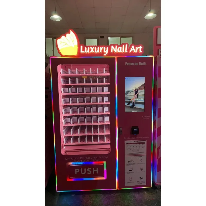 FL Wholesale QR Code Auto Order Terminal Gift Exchange with System Control Smart Locker Touch Screen Vending Machine Customized