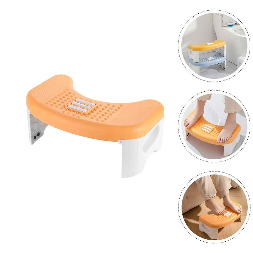 

Step Stool Footstool Toilet Child Folding Stepstool Pp Plastic Seat Potty for Kids