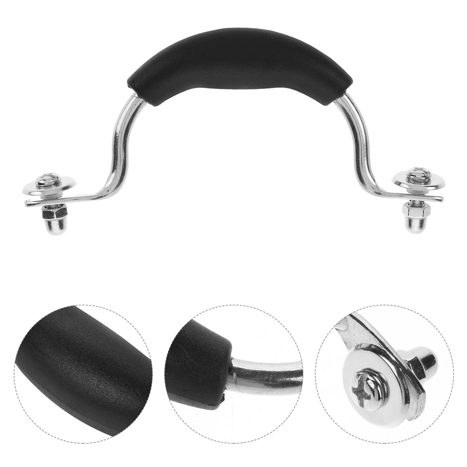 

Compact Lid Handle Heat Resistant Metal Dual Hole Design Easy Installation Anti-Scald Cookware Knob Handle Grip