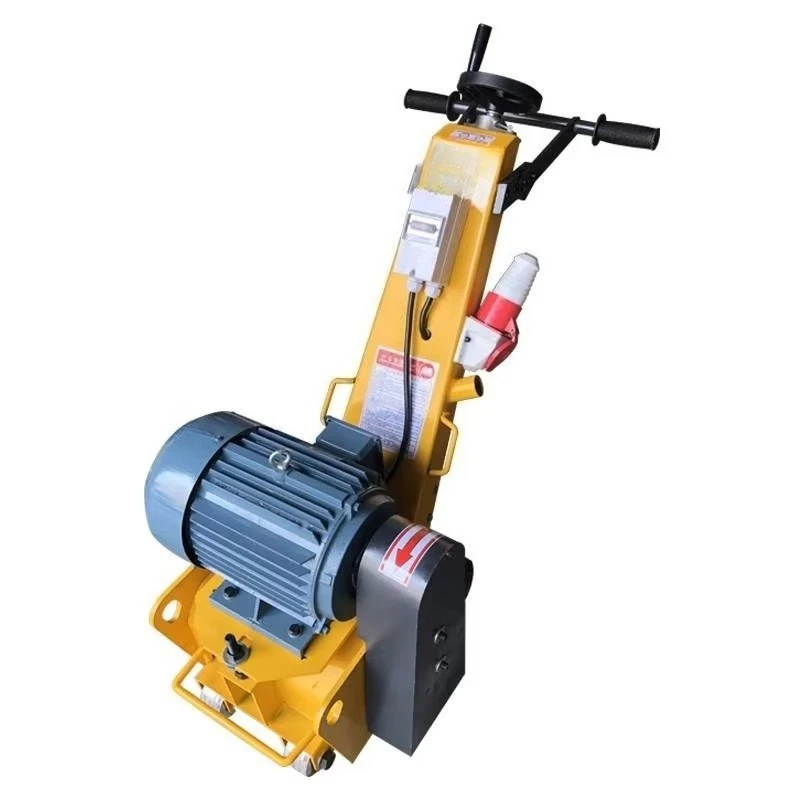 Hand push electric floor planer 0~ 8mm milling depth floor removal machine