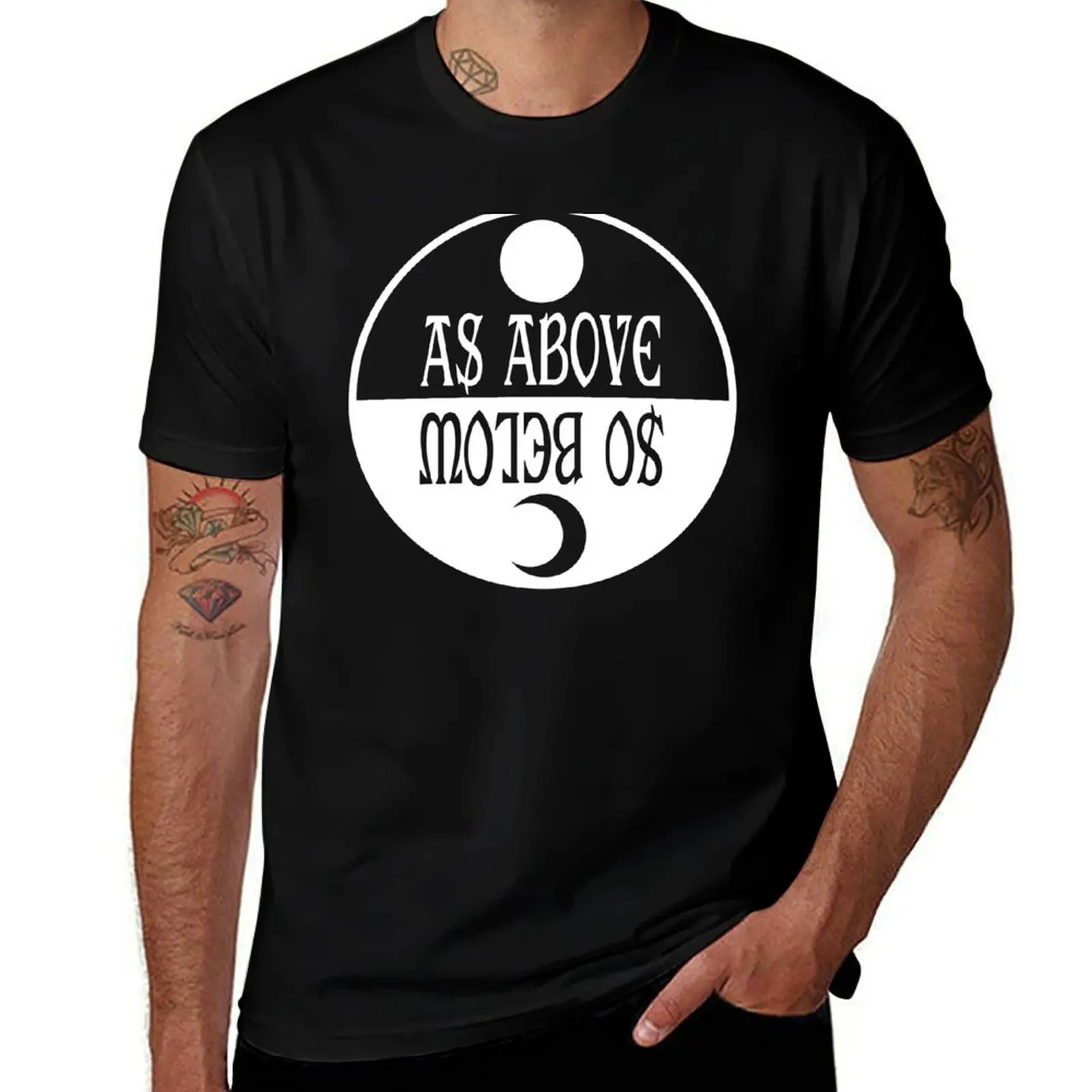 

So Below - As Above T-Shirt funny t shirts cotton t shirts for man cotton funny