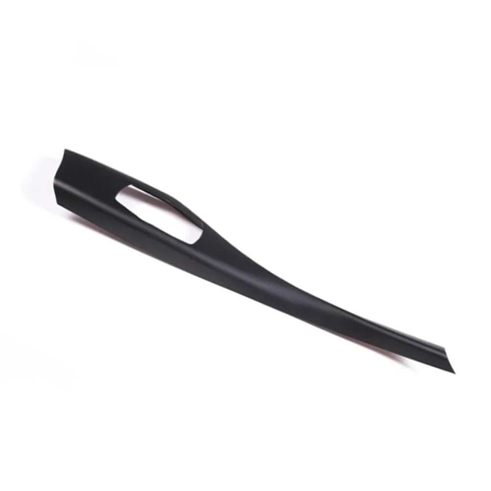 Carbon Fiber Trim Black, Carbon Fiber Texture Multimedia Panel Carbon Fiber Aesthetic ABS Construction Precise Contour Fit