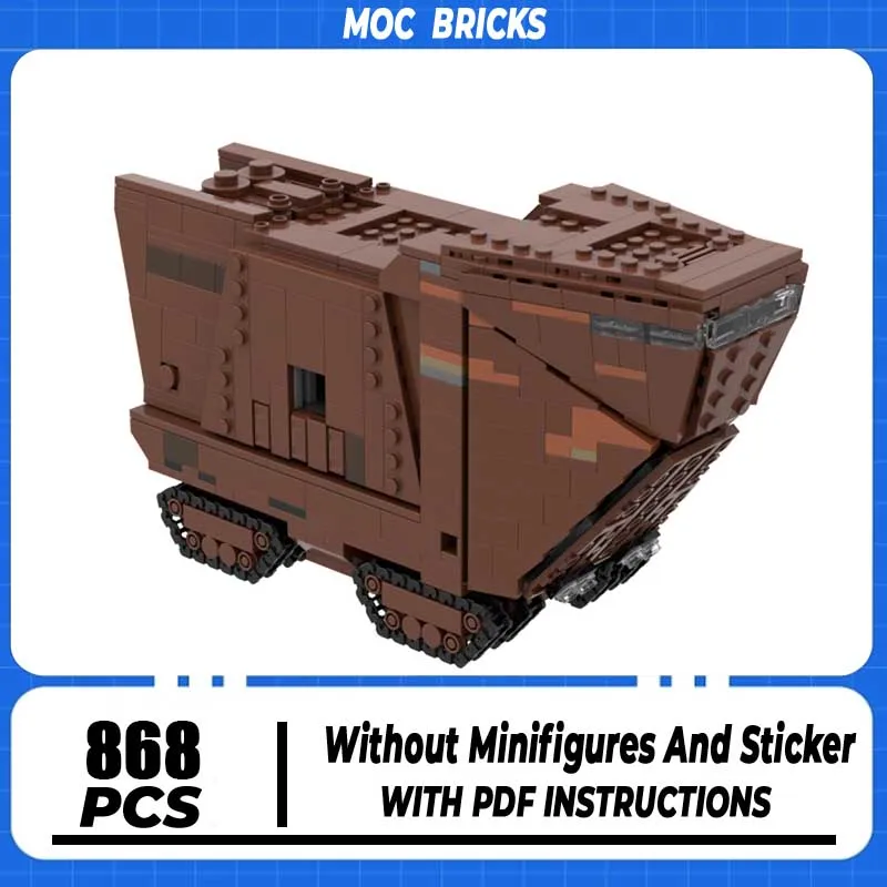 

Popular Star Movie Model Moc Building Mini Sand Sweeping Machine Model Famous Bricks Technology Blocks Toy DIY Assembly Gifts