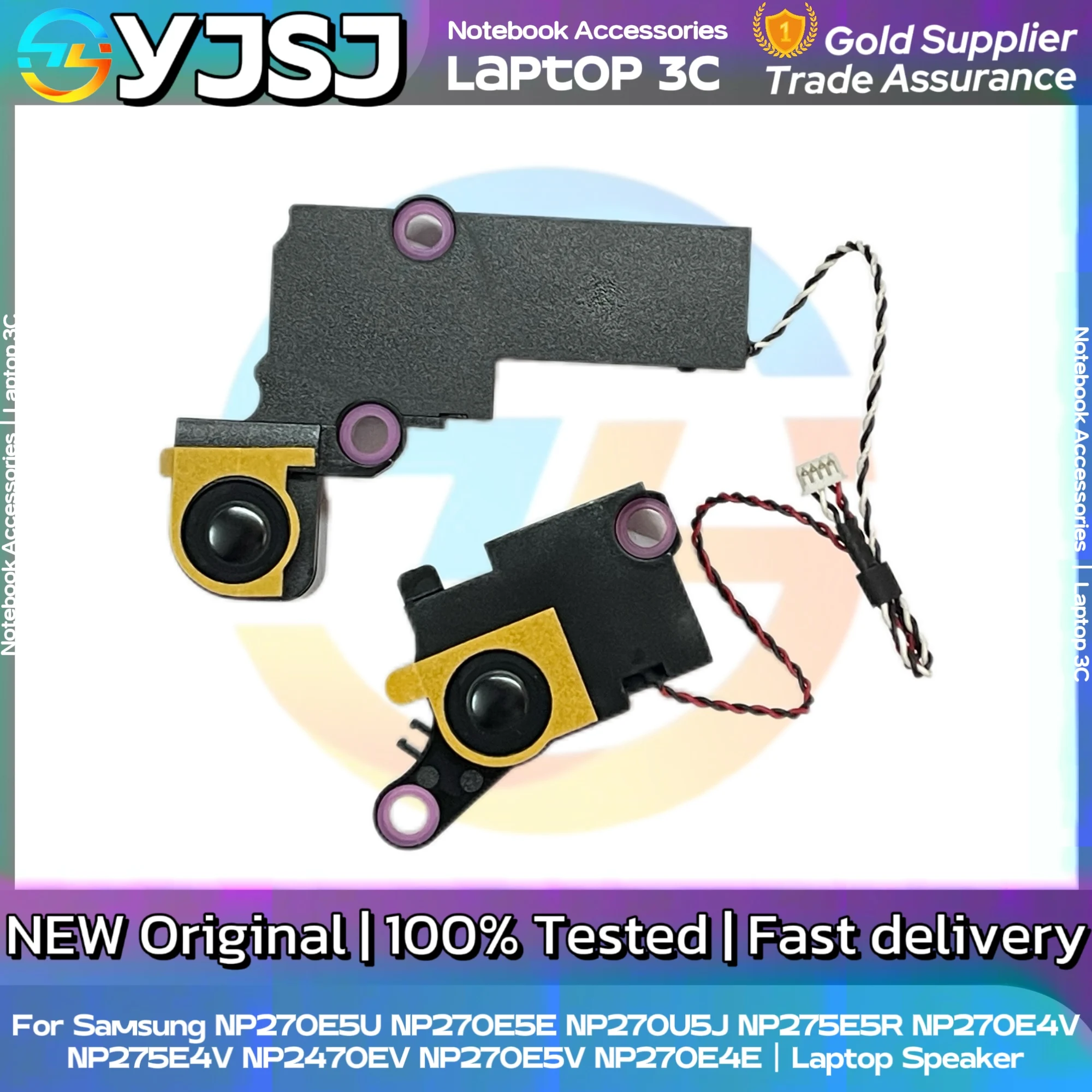 GENUINE New Original Laptop Speaker For SAMSUNG NP300E5E NP300E5V NP275E5E NP270E5E NP270E5V NP270E5J NP270E4V NP270E4C 275E4V