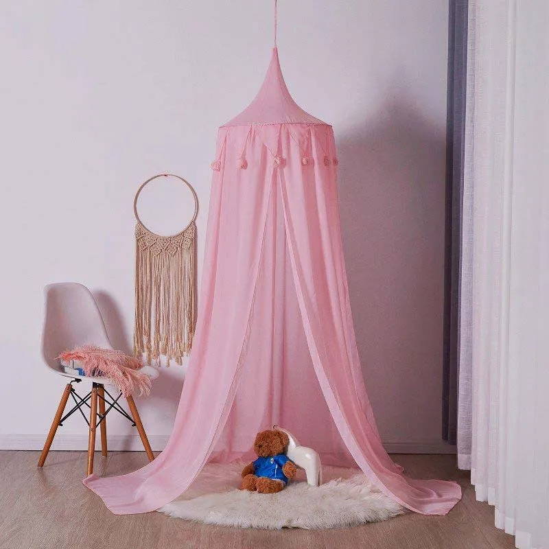 

Newborn Mosquito Net New Chiffon Soft Skin-friendly Breathable Children Sleeping Anti-mosquito Cover Cartoon Home Decorations