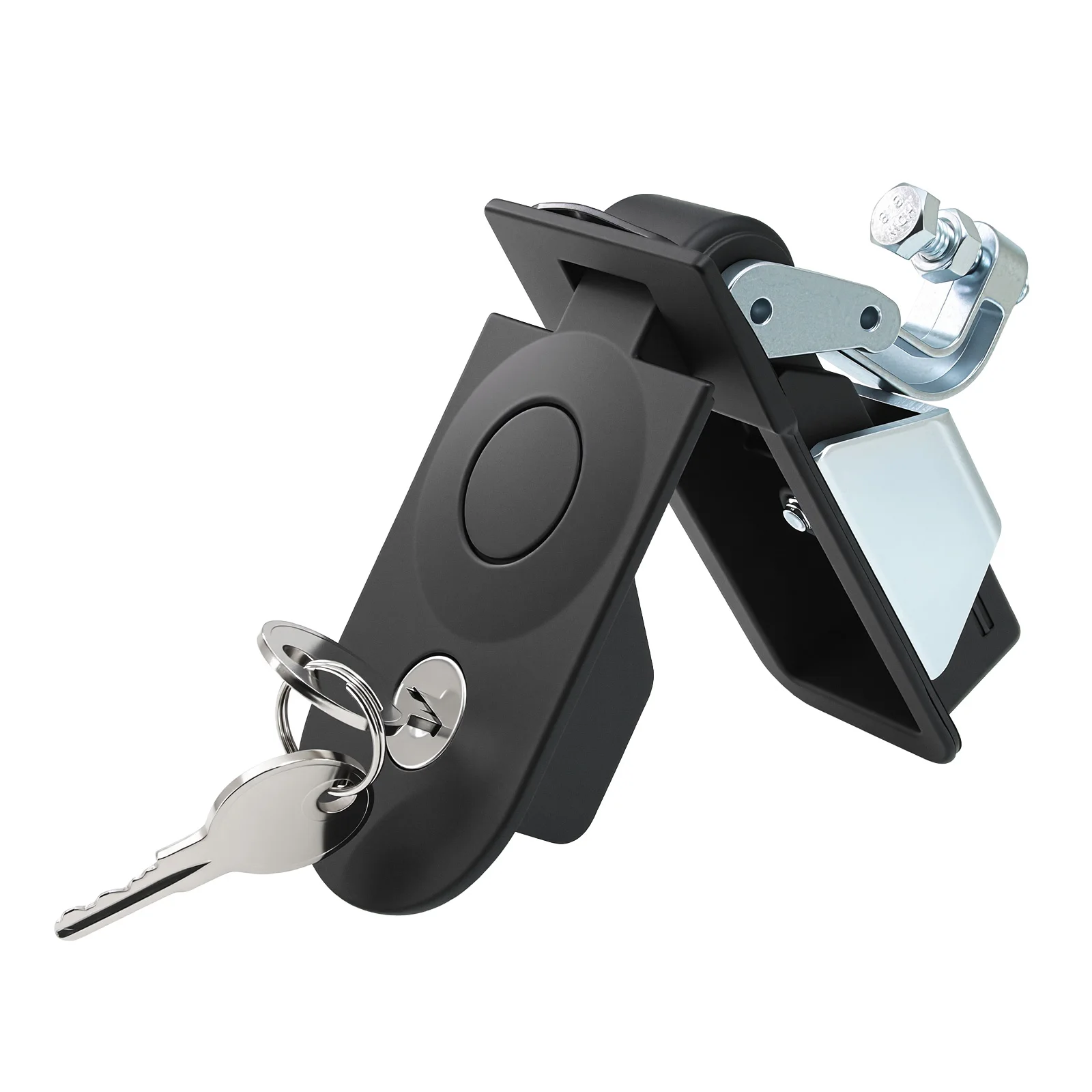Universal Compression Plane Lock Zinc Alloy Cabinet Door Lock For Industrial Box RV Marine Boat Camper Trailer Tool Hardware