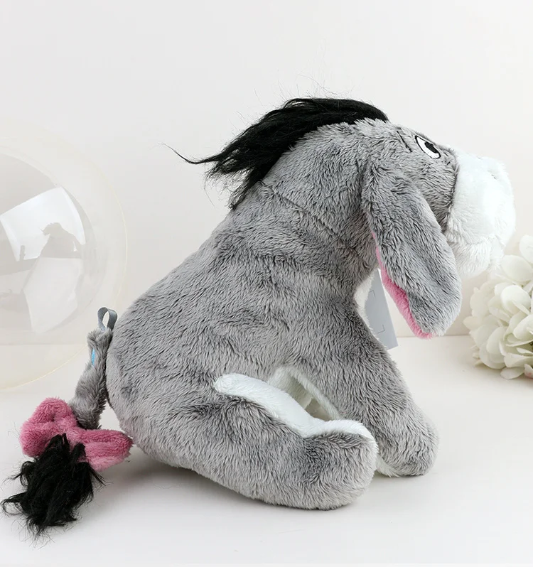 20cm Flauschiges Eeyore Winnie The Pooh Plüschtier Kleine Original Plüschpuppe Graue Stofftiere Chibi Anime Zimmerdekoration für Mädchen – Detail 3