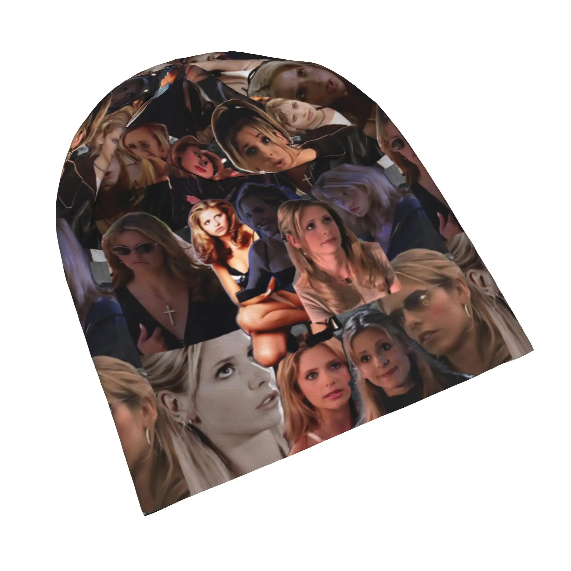 Buffy the Vampire Slayer Cap Horror Movie Fashion Men Women Street Skullies Beanies Hat Summer Warm Dual-use Bonnet Hats