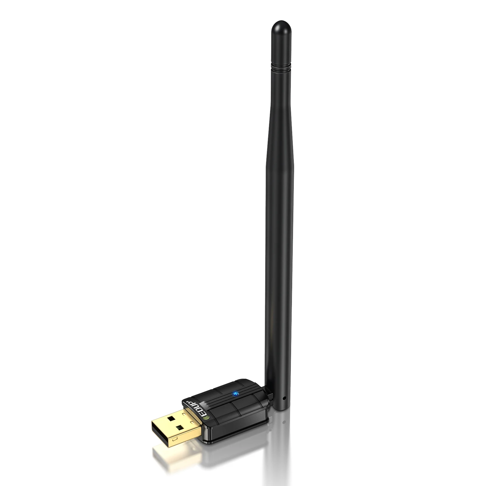 EDUP AX300GS Wireless USB Adapter 286Mbps 802.11b Infrastructure Ad‑Hoc WPA Shared‑Key 802.1X for Win7 Win10 Win11