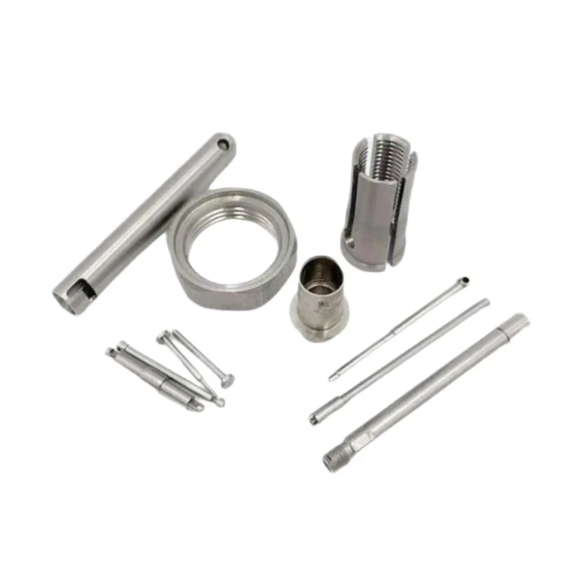 CNC stainless steel non-standard precision machining shafts, screws, connectors, mechanical hardware custom accessories