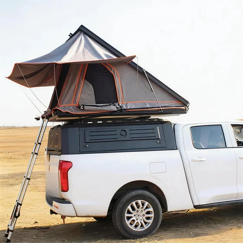 Custom Fit Lift-Up Truck Cap Camper Shell Rooftop Tent 4x4 Offroad Outdoor Accessories