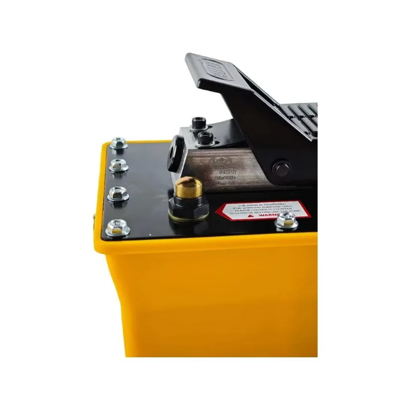 مضخة هيدروليكية تعمل بالقدم VPATG-123 معدات إصلاح السيارات أداة تصحيح الشعاع مضخة القدم لمنصة الإصلاح