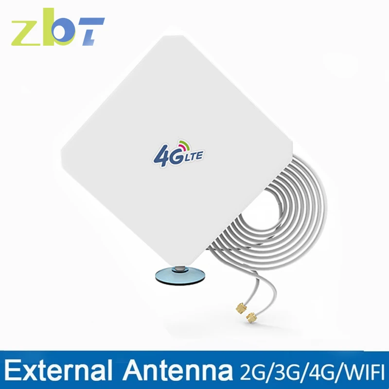 

High Gain 4G External Wifi Antenna 5dBi Directional Wide Band MIMO SMA TS9 CRC9 3 Meter RG174 Outdoor Antenna for Router