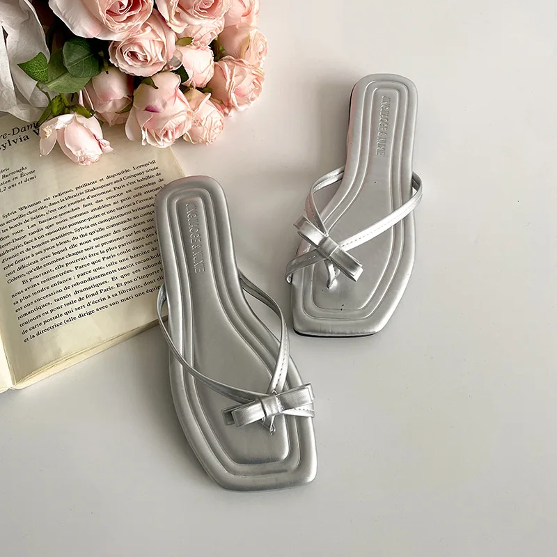 

Women's Summer New Sandalias Fashion Clip Toe Non Slip Sandals Casual Outdoors Beach Vacation Soft Sole Slippers